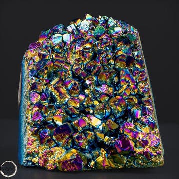 Zeldzame, prachtige Aura-amethist Geode- 625.91 g