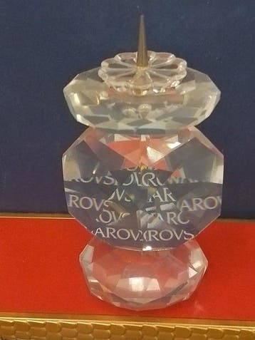 Swarovski - Beeldje - Candleholder 114 Pin - 011181 -