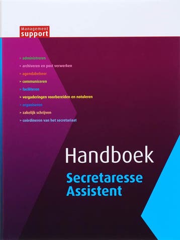 Handboek Secretaresse Assistent 9789013039085, Boeken, Verzenden, Gelezen