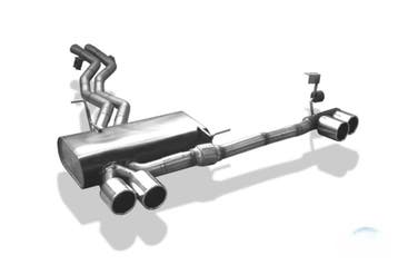 Rieger Einddemper, Links / rechts, 4x90mm, type 12 | Z4 (E85, Verzenden, Nieuw, BMW