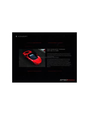 2019 FERRARI SF90 STRADALE PORTFOLIO ENGELS, Nieuw, Ferrari, Author