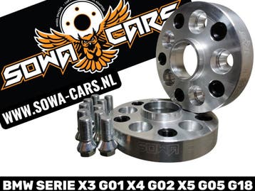 Spoorverbreders Spacers BMW SERIE X3 G01 X4 G02 X5 G05 G18, Verzenden