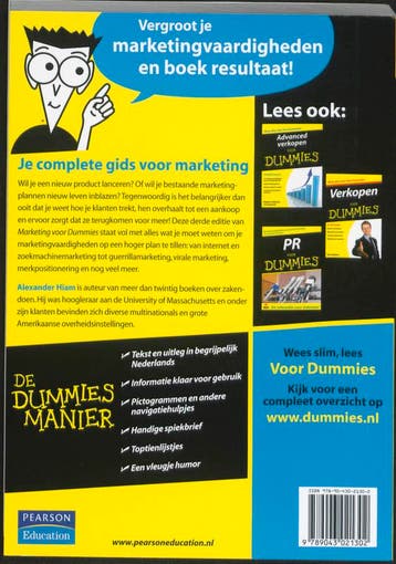 Marketing voor Dummies / Voor Dummies 9789043021302, Boeken, Verzenden, Gelezen, Alexander Hiam