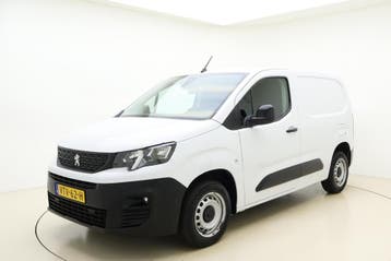 Peugeot Partner L1H1 | Financial Lease voor 302 p/mnd, Gebruikt, Euro 6, Overige carrosserieën, Leder en Stof