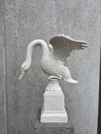 Beeldje - Swan sculpture - IJzer, Antiek en Kunst