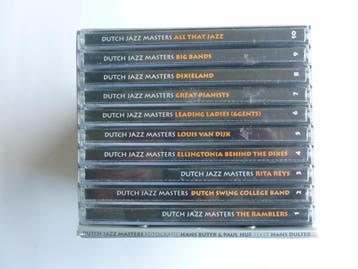 Dutch Jazz Masters (10 CD + Boek), Ophalen of Verzenden, Zo goed als nieuw