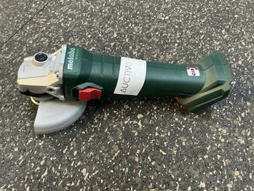 Online veiling: Metabo W 18 L 9-115 accu-haakse slijpmachine, Nieuw