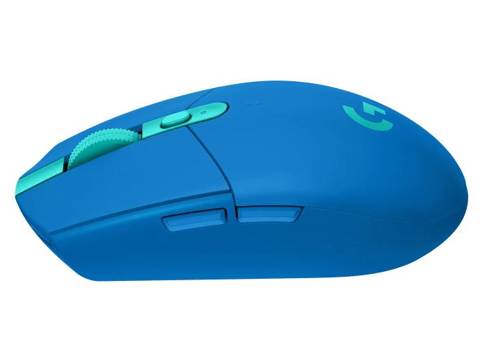 Logitech G G305 LIGHTSPEED Optical USB-A Blauw Wireless, Computers en Software, Muizen, Nieuw, Ophalen of Verzenden