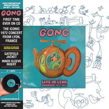 cd - gong - LIVE IN LYON 1972 (nieuw), Verzenden, Zo goed als nieuw
