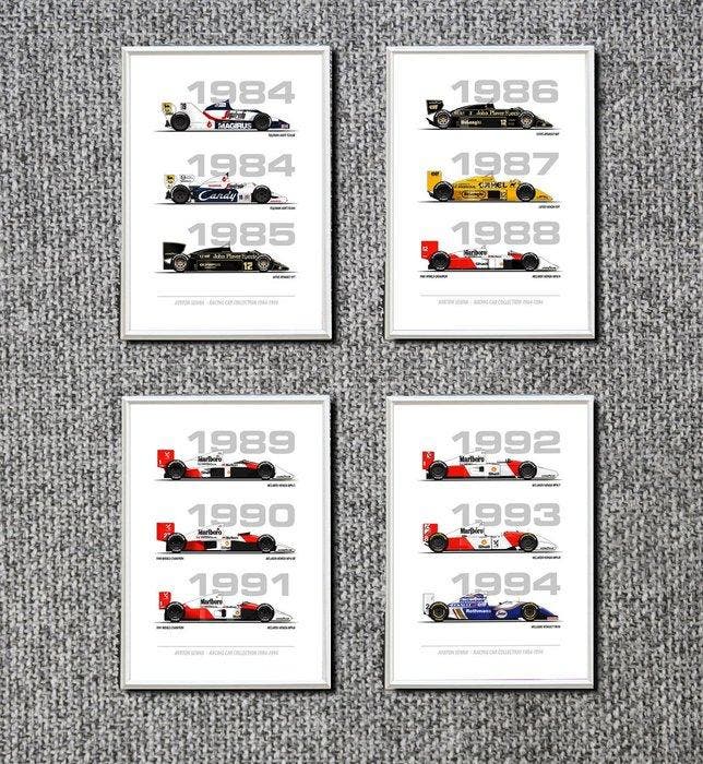 Ayrton Senna - Quadro, Verzamelen, Automerken, Motoren en Formule 1