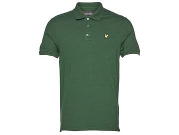 Veiling - Lyle &amp; Scott Plain Polo Shirt Dark Green - S, Nieuw