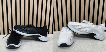 Partij sportschoenen zwart/wit – maat 41 t/m 44, Kleding | Heren, Schoenen, Ophalen, Nieuw, Sportschoenen