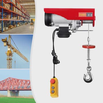 Elektrische Takel 800/1000kg - Krachtige Lier voor Werkplaat, Verzenden, Nieuw