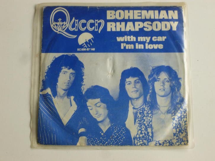 Queen - Bohemian Rhapsody (vinyl single) holland, Cd's en Dvd's, Vinyl Singles, Zo goed als nieuw, Verzenden