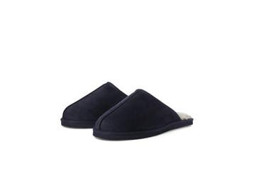 Veiling - Jack &amp; Jones Dudely Microfiber Pantoffel Navy, Kleding | Heren, Nieuw