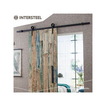 Intersteel Schuifdeursysteem Modern - mat zwart, Verzenden, Nieuw