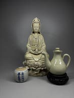 Beeldje - Lot Chinees porselein (3) - Porselein, Antiek en Kunst