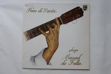 Paco de Lucia - Plays Manuel de Falla (LP), Ophalen of Verzenden, Zo goed als nieuw