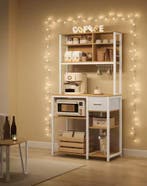 Keukenrek met Stopcontact, Lade en 12 Haken – 180 cm, Verzenden, Nieuw