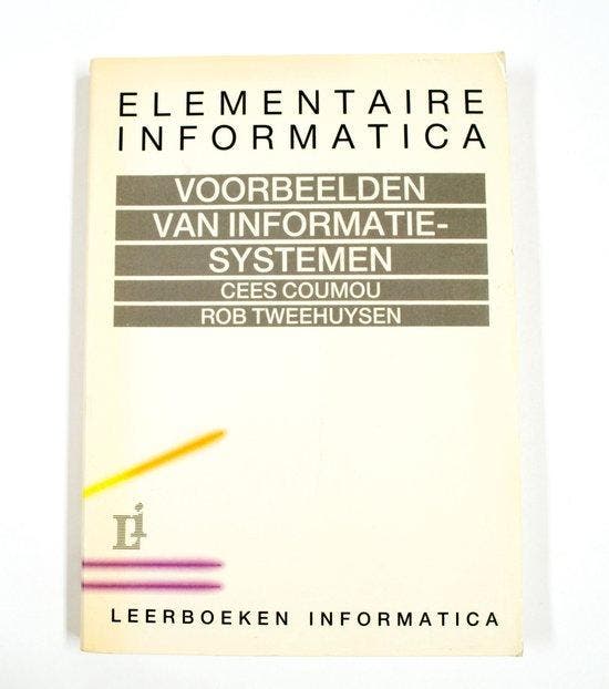 Voorbeelden van informatiesystemen elementaire informatica, Boeken, Informatica en Computer, Gelezen, Verzenden