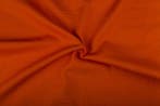 Linnen stof Oranje – ongewassen linnen, 120 cm of meer, Oranje, Ophalen of Verzenden, Linnen