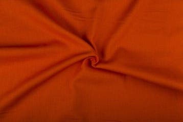 Linnen stof Oranje – ongewassen linnen, Hobby en Vrije tijd, Stoffen en Lappen, 120 cm of meer, Oranje, Ophalen of Verzenden, Linnen