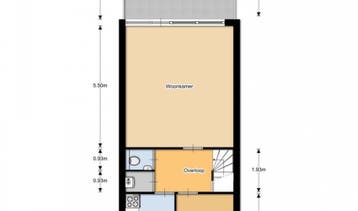 Te Huur 3 Kamer Appartement Hollandsch Diep In Zaandam, Direct bij eigenaar, Noord-Holland, Zaandam, Appartement