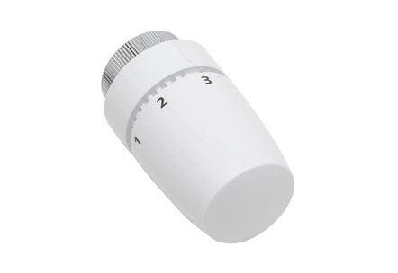 Thermostaatknop wit - M30 (Thermostatische radiatorkranen), Doe-het-zelf en Verbouw, Verwarming en Radiatoren, Radiator, Nieuw