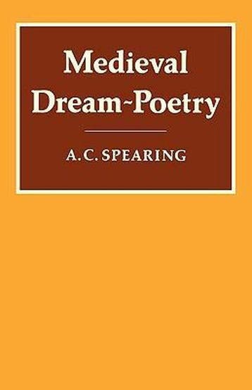 Medieval Dream-Poetry - A. C. Spearing 9780521290692, Verzenden, Gelezen, A. C. Spearing