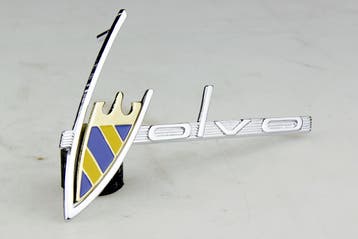 Embleem C-stijl P1800S ORIGINEEL VOLVO, Auto-onderdelen, Ophalen of Verzenden, Nieuw
