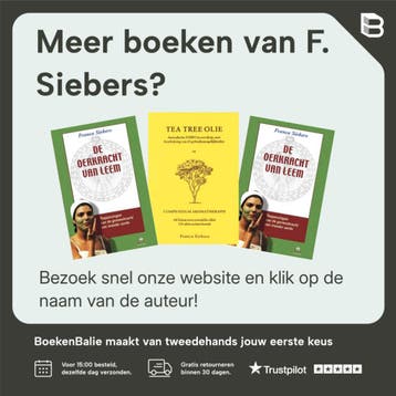 Essentiele olien en aromatherapie - F. Siebers 9789065561312, Boeken, Verzenden, Zo goed als nieuw, F. Siebers