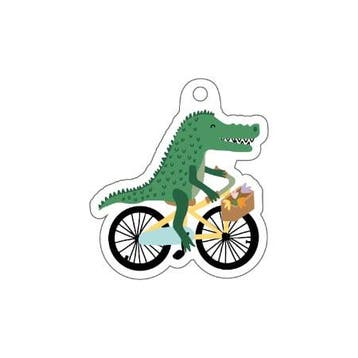 3x  Cadeaulabel Krokodil (kaartjes en overige, OUTLET), Ophalen of Verzenden, Nieuw