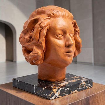 Scuola di Francesco Messina (1900–1995) - Buste, La Musa, Antiek en Kunst