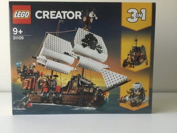 Lego Set - 31109 - Creator - Creator 3in1 Piratenschip, Nieuw