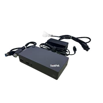 Lenovo ThinkPad USB 3.0 Pro Docking 40A70045EU UNIVERSEEL, Computers en Software, Dockingstations, Docking station, Refurbished