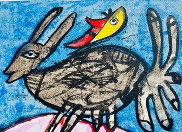 Corneille (1922-2010) - Zonder titel, Antiek en Kunst