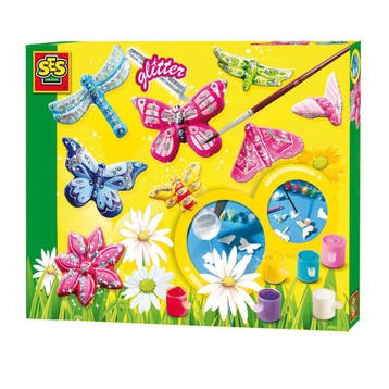 Ses Glitter Gips Gieten Vlinders kn van €11,99 voor €10,79, Ophalen of Verzenden, Nieuw