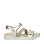 Ecco Flowt W sandalen voor dames in het Goud, Ecco, Overige kleuren, Verzenden, Nieuw
