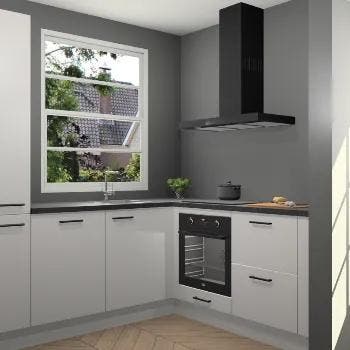 Zijdegrijze keuken Harbin 107092, Verzenden, Nieuw