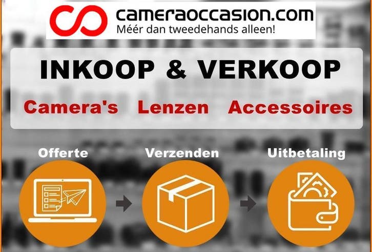 Foto apparatuur verkopen? Inkoop Canon, Nikon, Sony, etc, Audio, Tv en Foto, Fotografie | Professionele apparatuur, Zo goed als nieuw