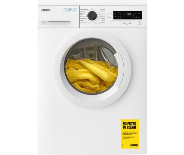 Wasmachine Zanussi ZWFN742TW, Witgoed en Apparatuur, Wasmachines, Zo goed als nieuw, Ophalen of Verzenden