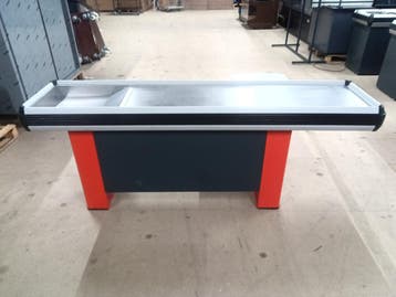 Check out, Loopband L-vorm, 210cm, links of rechts, NIEUW