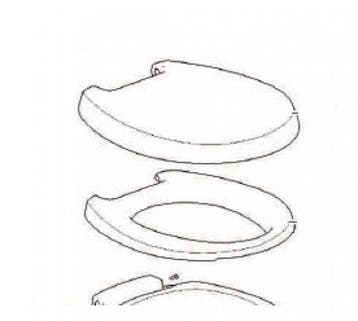 Thetford SC500 Seat&Cover, Nieuw