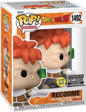 Funko Pop! #1492 Dragonball Z - Recoome - Glow in the dark, Verzenden, Nieuw