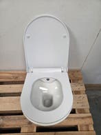 Wandcloset 36 x 53 cm – Met Sproeier – Softclose & Quick, Ophalen of Verzenden, Nieuw, Bad