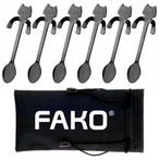 Fako Bijoux - 6x Theelepel / Koffielepel Hangende Kat -, Verzenden, Nieuw