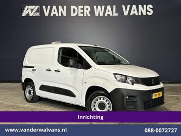Peugeot Partner | 1.5 BlueHDI 102pk L1H1 Inrichting Euro6, Auto's, Gebruikt, Euro 6, Wit, Dealer onderhouden