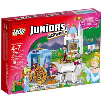 LEGO Juniors Disney Princess Assepoesters Koets - 10729 (Nie, Verzenden, Nieuw