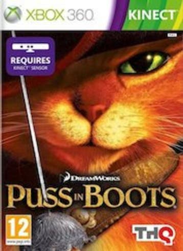 De Gelaarsde Kat (Kinect Only) (Xbox 360 Games), Ophalen of Verzenden, Zo goed als nieuw