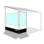 Thule Rain Blocker G2 Zijwand Minivan Uitval 2.00, Caravans en Kamperen, Camper-accessoires, Ophalen of Verzenden, Nieuw